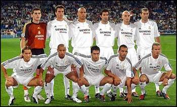 l'équipe du Real Madrid
